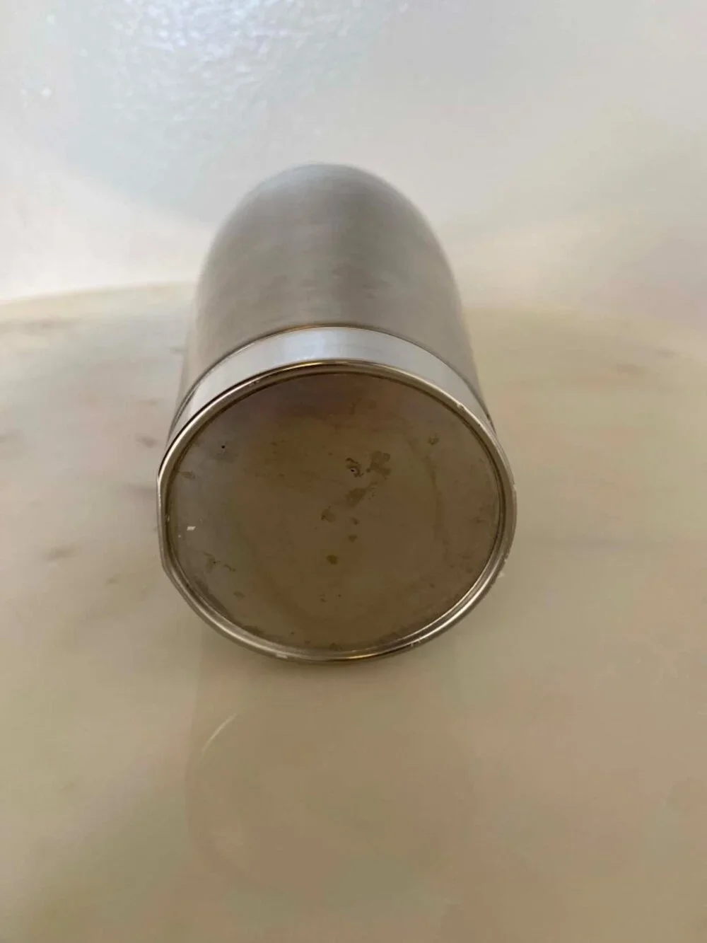 Stainless Steel Cocktail Drink Shaker 24 Oz, Round Top.
